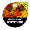 Ultra Hot Pepper Seeds Mix - Carolina Reaper, Ghost, Habanero, Scorpion - 25 Seeds - Image 1