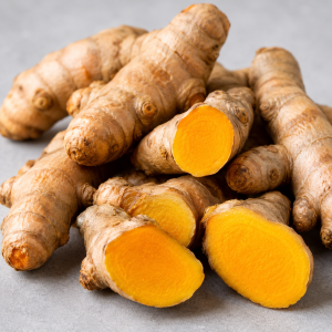 Set of 3 Yellow Turmeric Live Plants (Curcuma longa) – 4-6" Tall – No Pot
