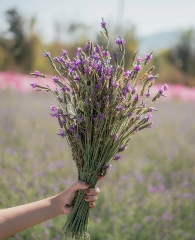 Set of 2 Spanish Eyes Lavender Live Plants – 4-6" Tall Bare Root Perennial Flowers – Indoor/Outdoor - Image 4