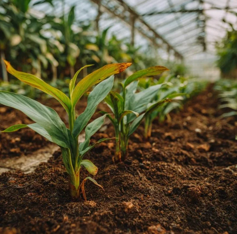 Set of 3 Yellow Turmeric Live Plants (Curcuma longa) – 4-6" Tall – No Pot - Image 5