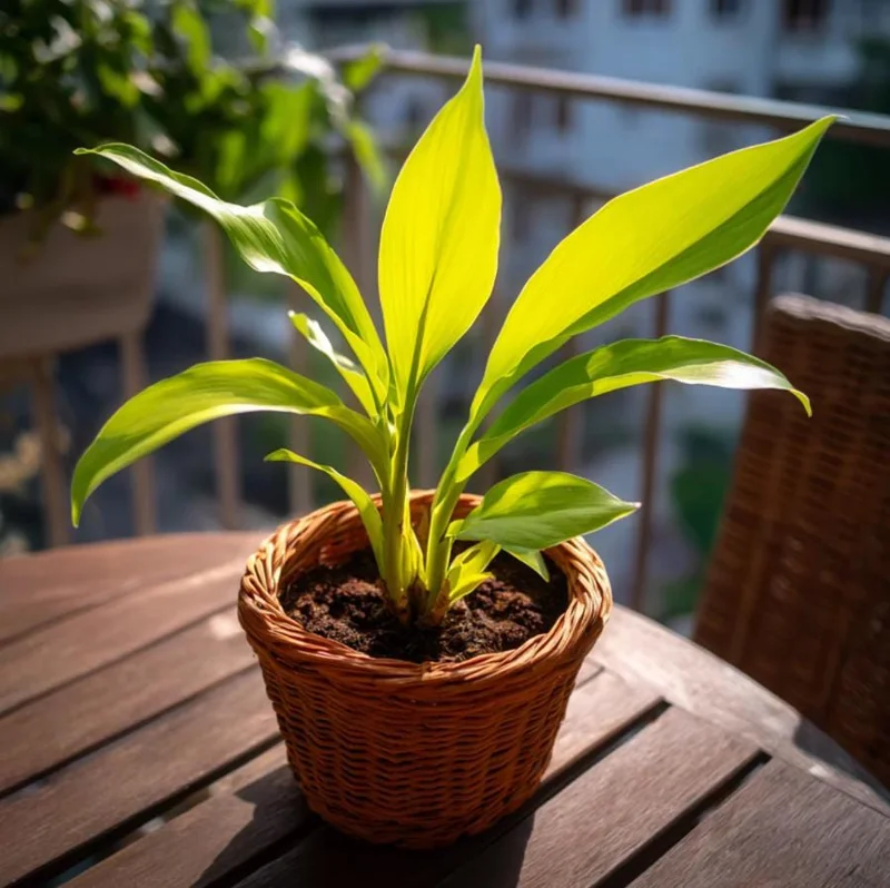 Set of 3 Yellow Turmeric Live Plants (Curcuma longa) – 4-6" Tall – No Pot - Image 6