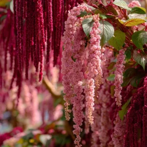 Amaranth Coral Fountain Seeds - 100 Seeds, Light Pink Trailing Ornamental Flowers - Image 1