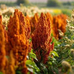 Amaranthus Hot Biscuits Seeds - 100 Burnt Orange Flower Seeds for Fall Decor - Image 5
