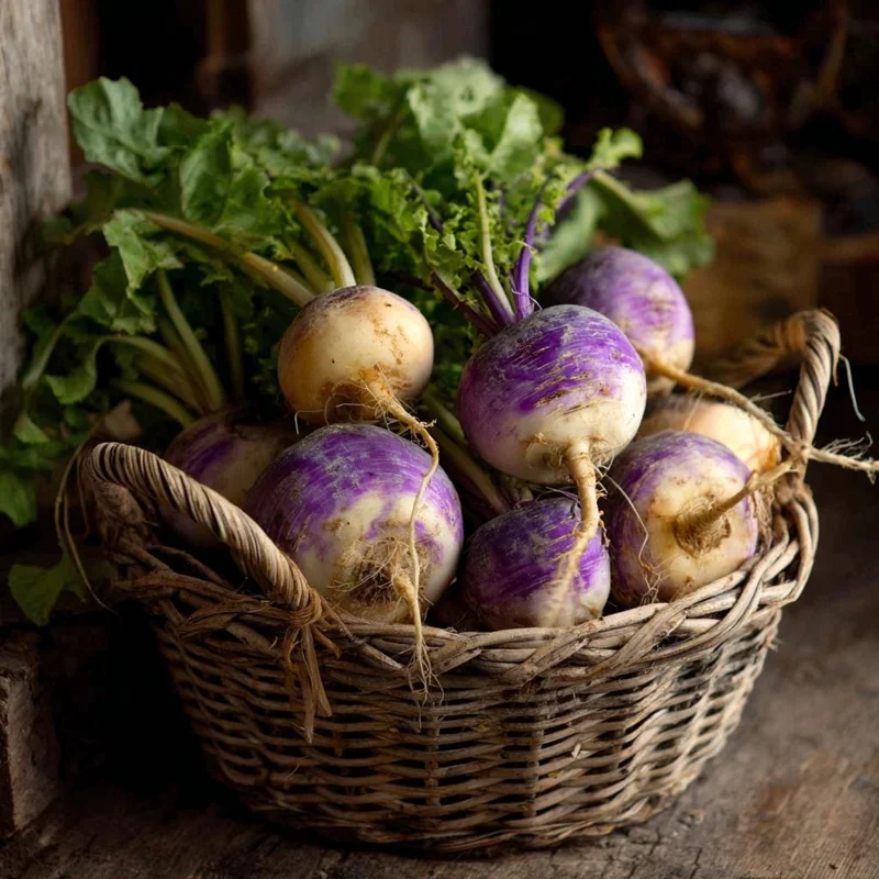 American Purple Top Rutabaga Seeds - Heirloom Root Vegetable - 200 Seeds - Image 2