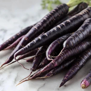 Black Nebula Carrot Seeds - Heirloom Deep Purple, Antioxidant-Rich - 250 Seeds - Image 2