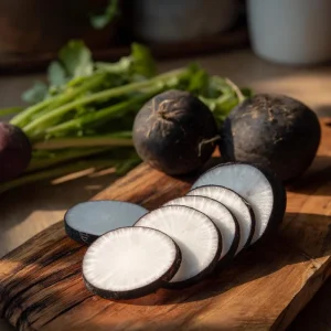 Black Spanish Round Radish Seeds - 250 Heirloom Winter Radishes for Crisp, Spicy Flavor - Image 2