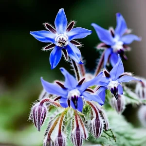 Borage Heirloom Seeds - 100 Count - Edible & Pollinator-Friendly Herb Seeds - Image 2