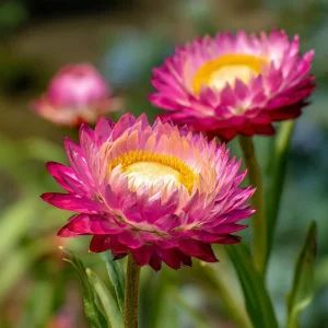 Bright Rose Strawflower Seeds - 50 Count Everlasting Pink Cut Flowers - Image 7