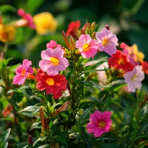 Broken Colors Four O'Clock Seeds - Multicolor Fragrant Blooms - 25 Seeds - Image 2