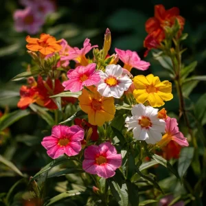 Broken Colors Four O'Clock Seeds - Multicolor Fragrant Blooms - 25 Seeds - Image 1
