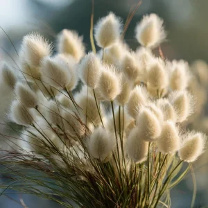 Bunny Tails Grass Seeds - 50 Heirloom Ornamental Grass Seeds, Hare's Tail Grass - Image 5