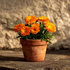 Calendula Pacific Beauty Mix Seeds - Heirloom Pot Marigold Flowers - 50+ Seeds - Image 4