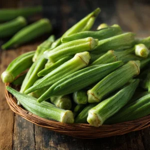 Clemson Spineless Okra Seeds - 50 Count Heirloom Vegetable for Gardens - Image 4