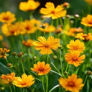 Coreopsis Lanceolata Seeds – 200 Dwarf Golden-Yellow Blooms – Garden Perennial Flower Seeds - Image 3
