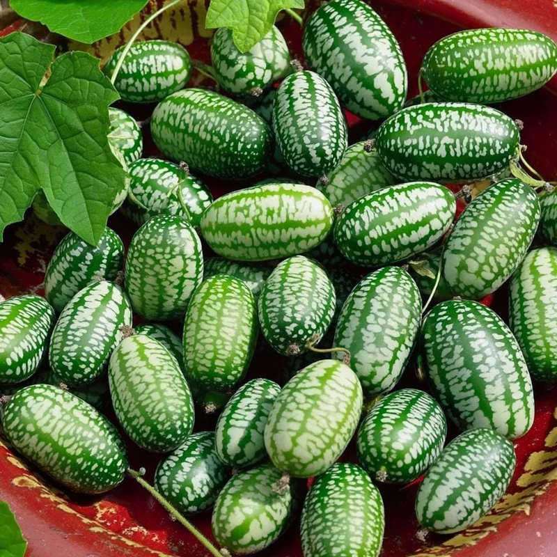 Cucamelon Mouse Melon Seeds 10-Pack - Unique Mini Cucumber-Like Fruits - Image 1