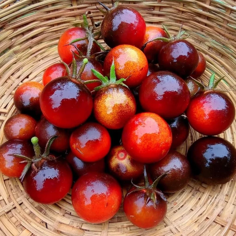 Dancing with Smurfs Cherry Tomato Seeds | Heirloom Indigo-Purple | 20 Seed Pack - Image 2
