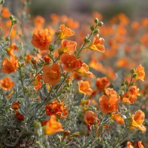 Desert Globemallow Seeds - Sphaeralcea ambigua Wildflower - 100 Seed Pack - Image 3