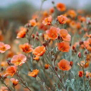 Desert Globemallow Seeds - Sphaeralcea ambigua Wildflower - 100 Seed Pack - Image 1