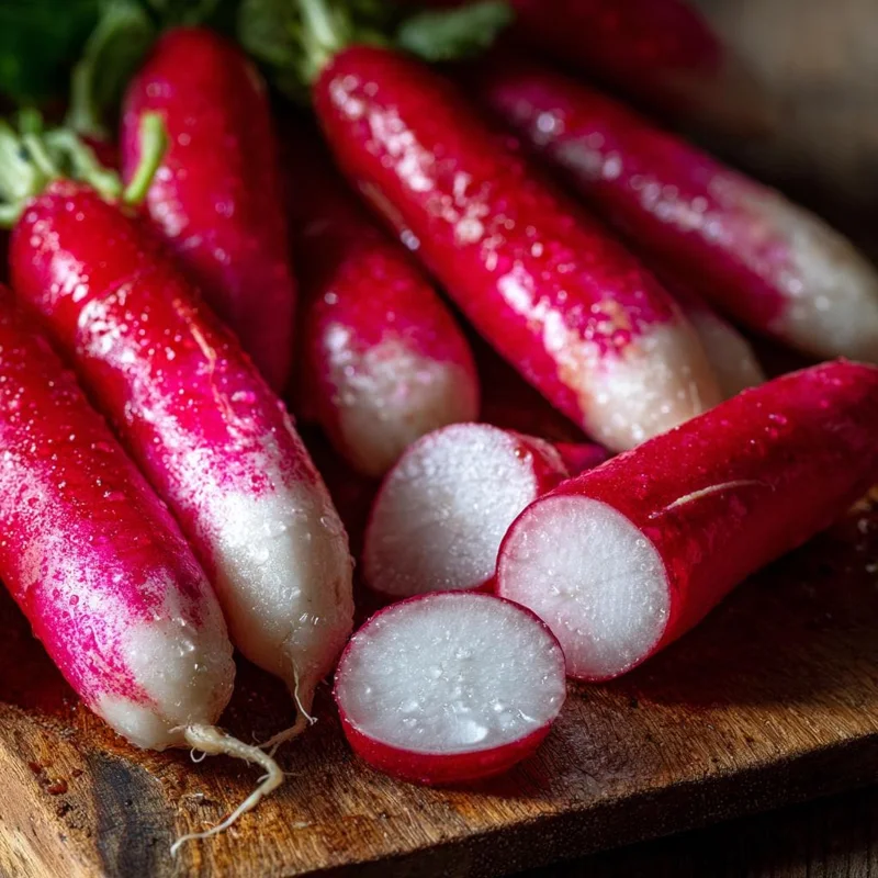French Breakfast Radish Seeds - 250 Count, Crisp Mild Heirloom for Spring & Fall - Image 2