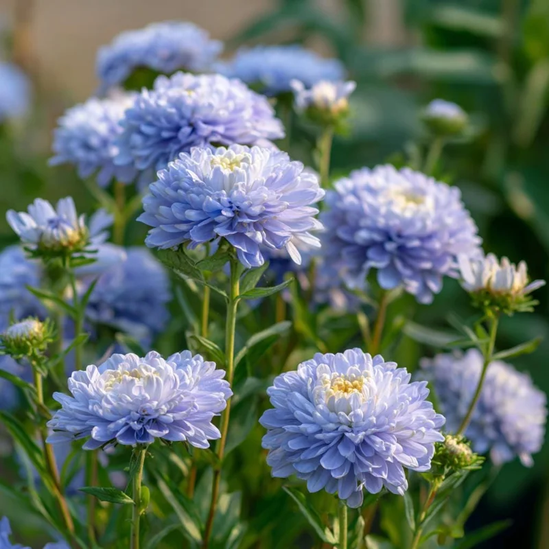 Gala Blue Aster Seeds - 25 Rich Blue-Purple Flower Seeds for Gardens & Cut Flowers - Image 4
