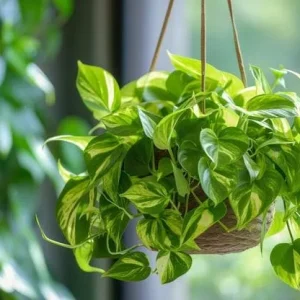 Golden Pothos Live Plant - Variegated Pothos Houseplant, 3-5 Inch Tall in 4 Inch Pot - Image 7