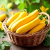 Golden Zucchini Squash Seeds - 25 Heirloom Summer Squash Seeds - Image 1