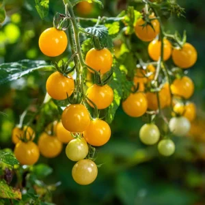 Hartman's Yellow Gooseberry Tomato Seeds – Sweet Heirloom Cherry – 25 Seeds – Outdoor - Image 2