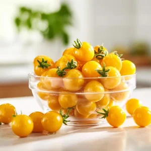 Hartman's Yellow Gooseberry Tomato Seeds – Sweet Heirloom Cherry – 25 Seeds – Outdoor - Image 1