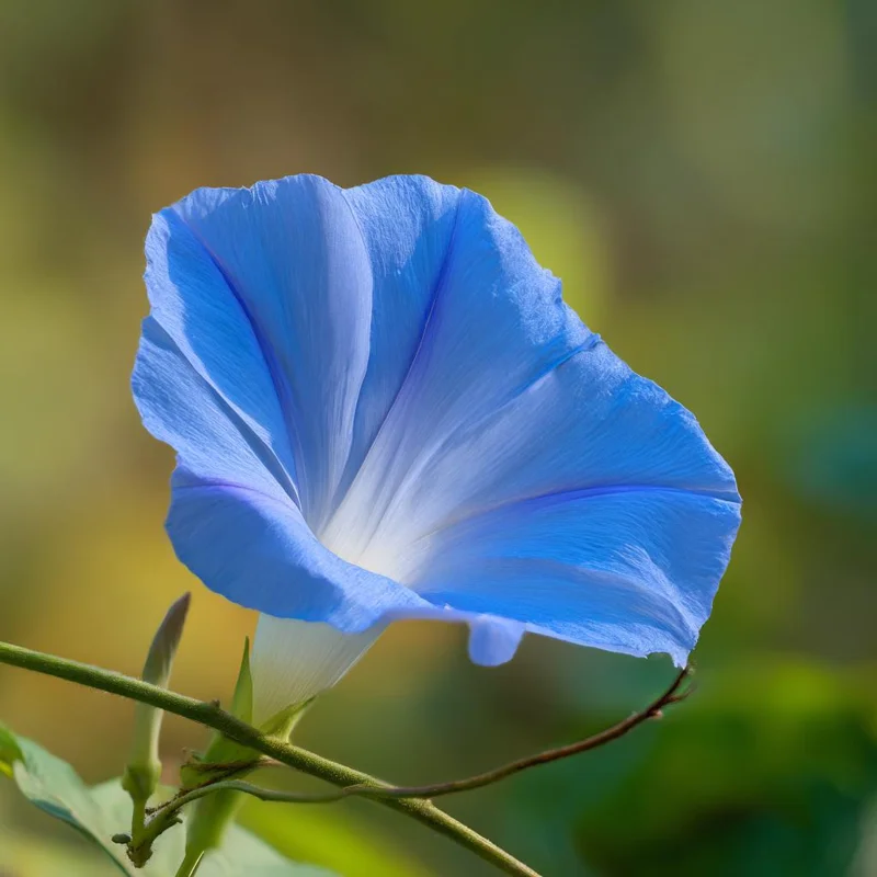 Heavenly Blue Morning Glory Seeds – Sky-Blue Climber, Pollinator Friendly (50 Seeds) - Image 2