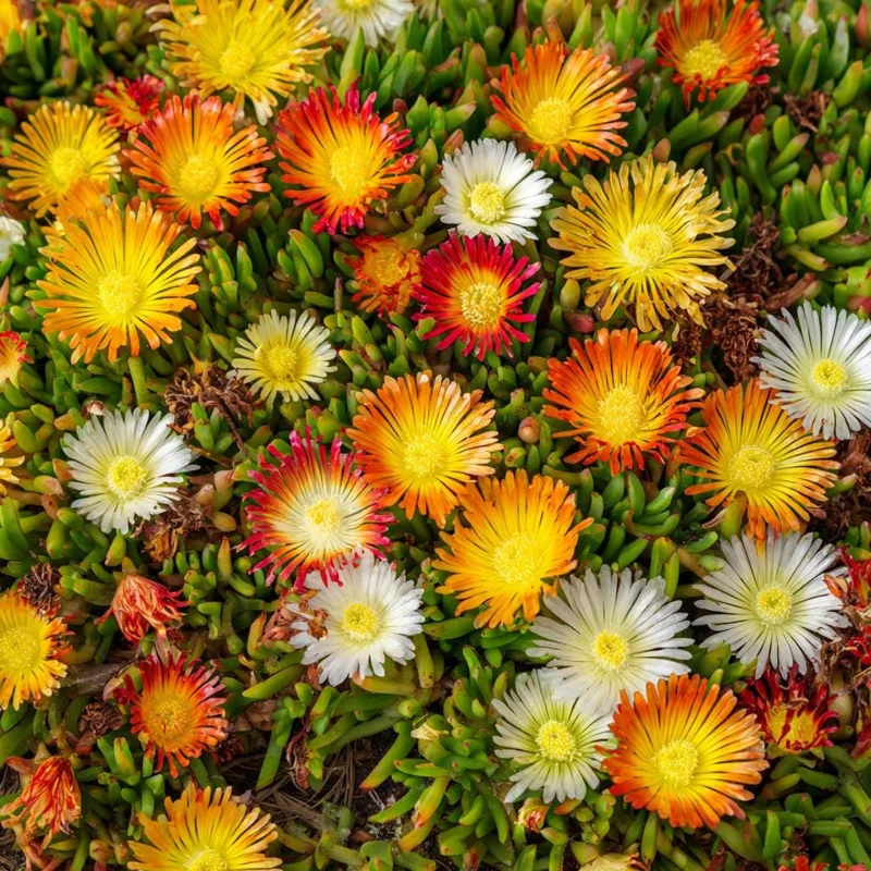Ice Plant Seeds - Succulent Ground Cover, 200 Seeds, Drought-Tolerant, Pollinator Friendly - Image 3