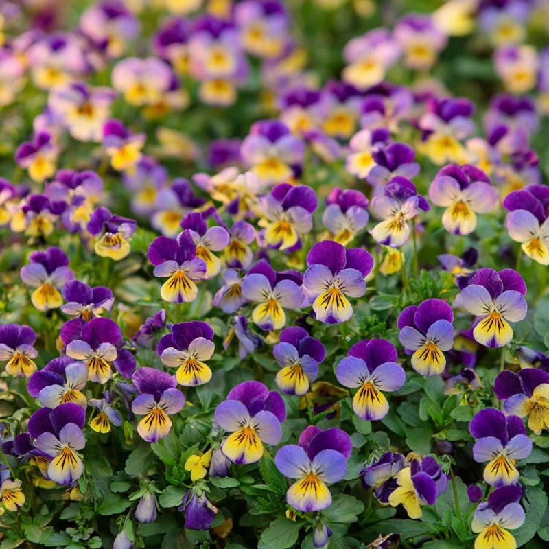 Johnny Jump Up Seeds - Viola Tricolor Helen Mount - 120 Seeds - Colorful Garden Blooms - Image 4