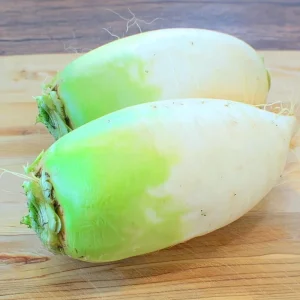 Korean Radish Seeds - Cheong Du Hybrid Kimchi Radishes - 30 Seeds for Gardens - Image 3