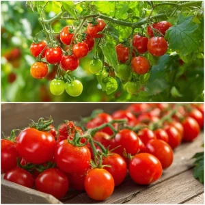 Large Red Cherry Tomato Seeds - Heirloom Variety, High-Yield, 50 Seeds - Image 2