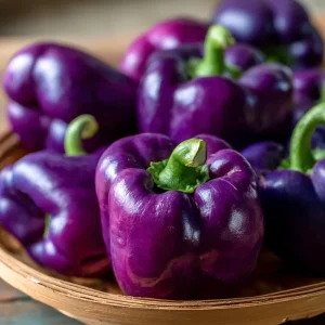 Lilac Sweet Bell Pepper Seeds - 30 Count, Container Garden Variety - Image 4
