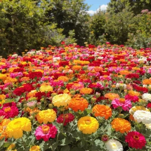 Lilliput Zinnia Seeds – 50 Count, Dwarf Double Blooms, Vibrant Mixed Colors for Gardens - Image 2