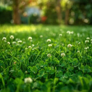 Micro Clover Seeds 10000 Count – Mini White Clover Lawn Alternative – Perennial Ground Cover - Image 1