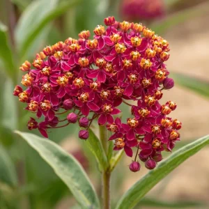 Milkweed Blood Flower Seeds - 50 Seeds, Vibrant Red Blooms, Pollinator Friendly - Image 3