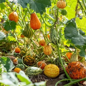 Mixed Gourd Seeds - Cucurbita Pepo, 15 Seeds for Colorful Garden Decor - Image 4