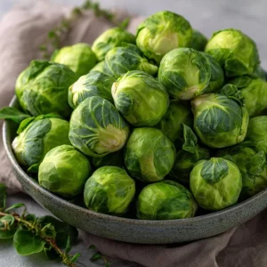 Organic Brussels Sprouts Seeds - Heirloom Mini Cabbage (50 Seeds) - Easy to Grow for Gardens & Containers - Image 1