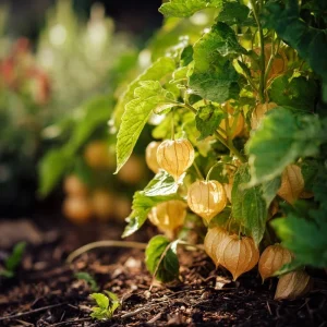 Organic Ground Cherry Seeds - 25 Heirloom Physalis pruinosa Seeds, Sweet Golden Pineapple-Like Fruits - Image 2