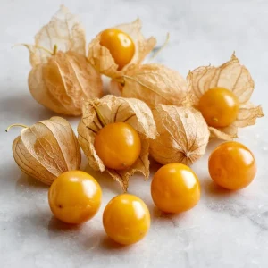Organic Ground Cherry Seeds - 25 Heirloom Physalis pruinosa Seeds, Sweet Golden Pineapple-Like Fruits - Image 1