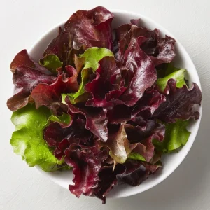 Organic Lollo Rosso Lettuce Seeds – Red Salad Bowl, 250 Seeds - Image 5