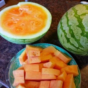 Organic Orange Tendersweet Watermelon Seeds - 15 Seeds - Sweet & Juicy Heirloom - Image 2