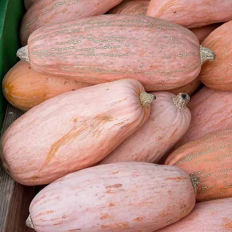 Organic Pink Banana Jumbo Winter Squash Seeds - Large Sweet Heirloom, 20 Seeds - Image 5