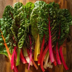 Organic Rainbow Swiss Chard Seeds - 50 Seeds | Vibrant Multicolored Stems - Image 1