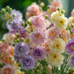 Pastel Mix Stock Flower Seeds - 25 Sweet-Scented Edible Blooms - Image 3