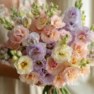 Pastel Mix Stock Flower Seeds - 25 Sweet-Scented Edible Blooms - Image 6