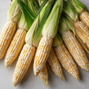 Peaches & Cream Sweet Corn Seeds - 30 Count Bi-Color, Early Maturing - Image 4