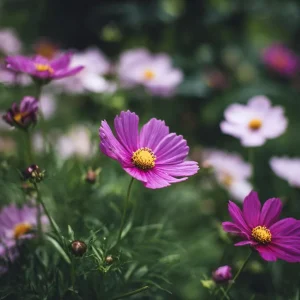 Pink Radiance Cosmos Seeds - 100 Seeds, Soft Glowing Blooms, Cosmos bipinnatus - Image 4