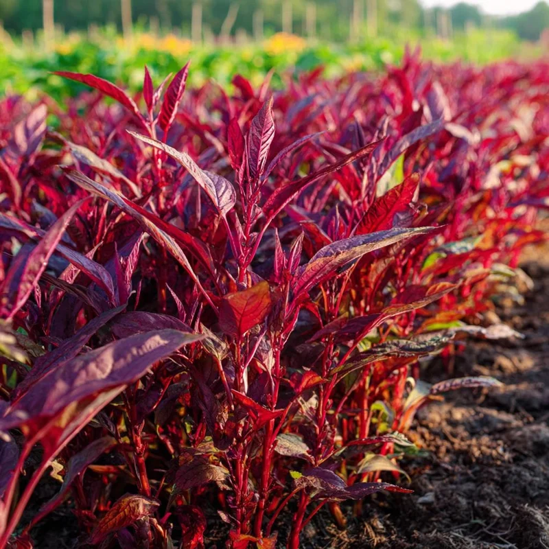 Red Garnet Amaranth Seeds - 250 Heirloom Microgreen & Garden Green Seeds - Image 2